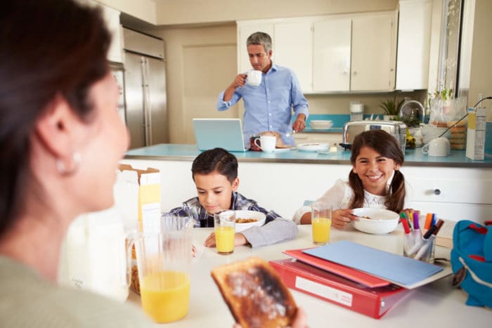 早餐可以提高兒童在學校的智力