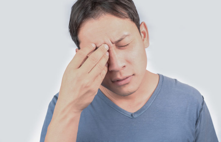 視乳頭水腫是眼神經腫脹