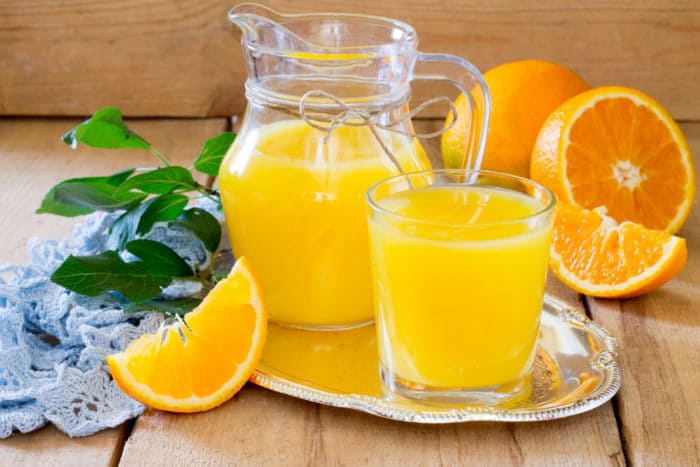 選擇健康的橙汁
